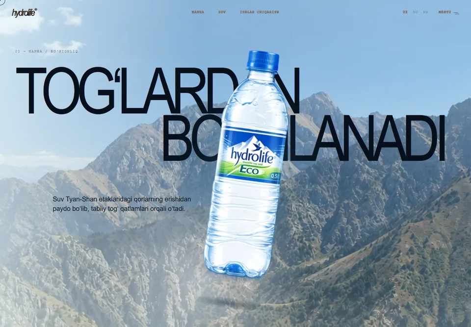 Hydrolife — website detail